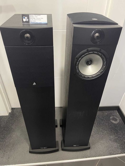 Colunas Chão Fyne-Audio F302i, 2 vias, 30/120 Watts