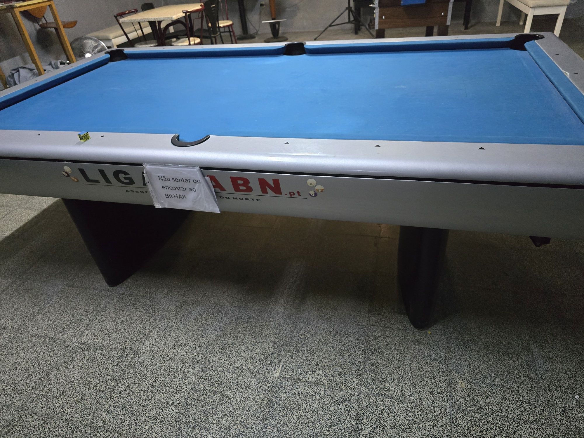 Bilhar pool,tacos,relógio