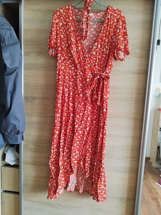 Milook l/xl sukienka do karmienia + gumka stan idealny