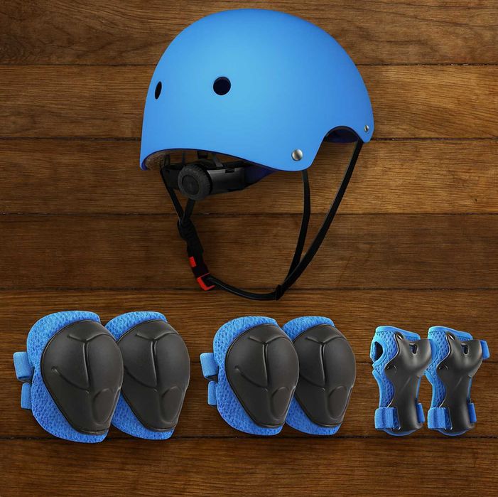 7w1 Kask Dla Dzieci Rowerowy Na Hulajnogę Prezent + GRATIS Ochraniacze