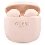 Słuchawki Bluetooth Guess Classic EST Logo TWS + stacja dokująca - róż