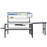MODUŁOWY Stół do pakowania paczek przesyłek RedSteel 180x80cm