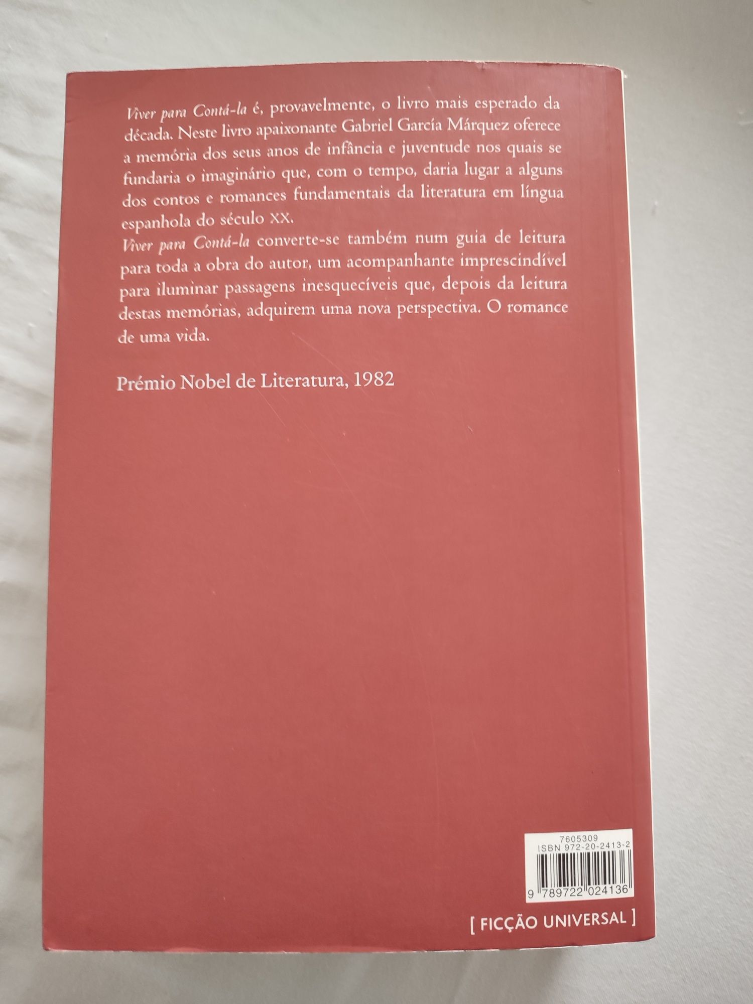 Livro 'Viver para Contá-la'