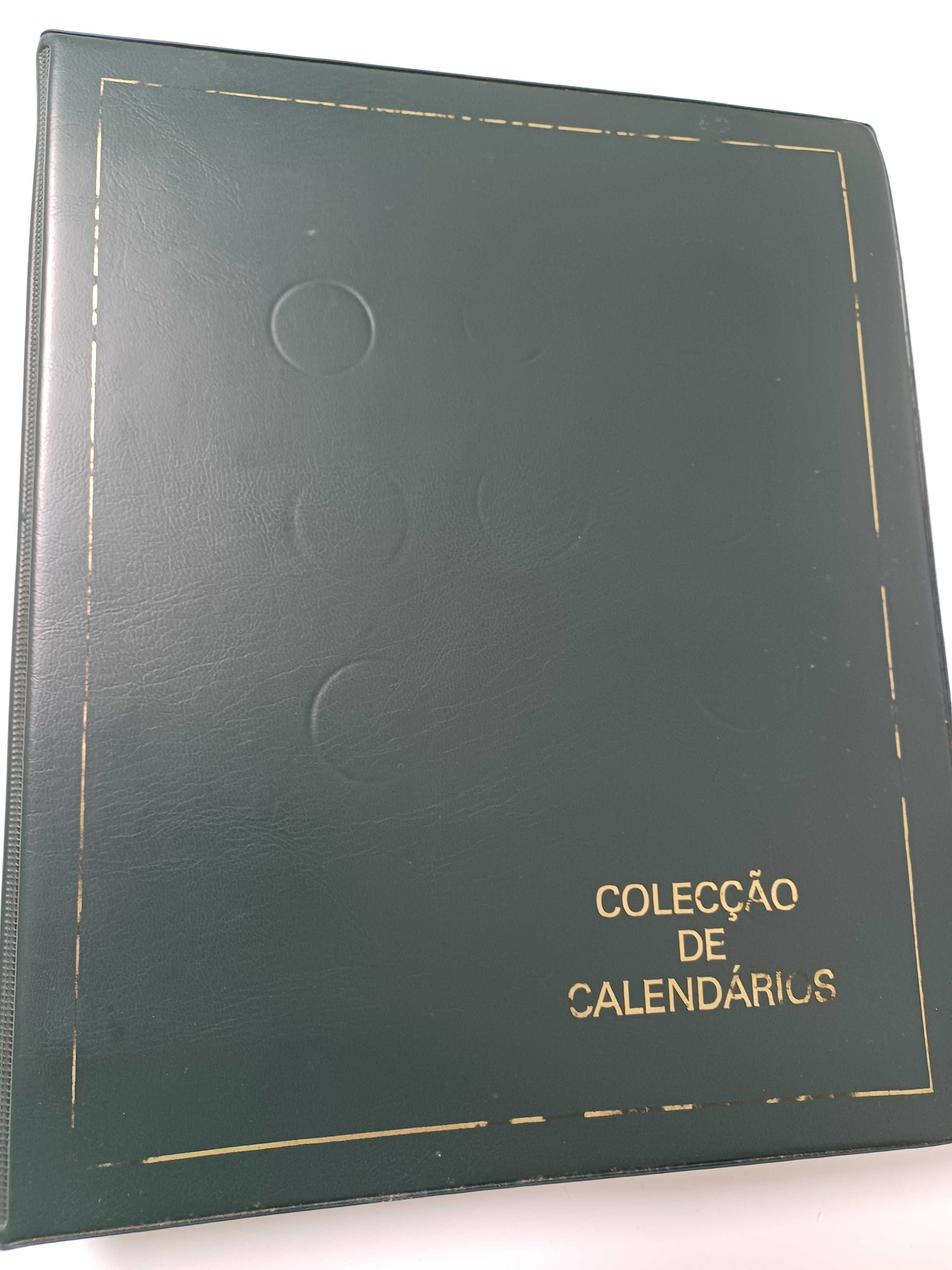 Álbum com coleção de calendários 597 unidades