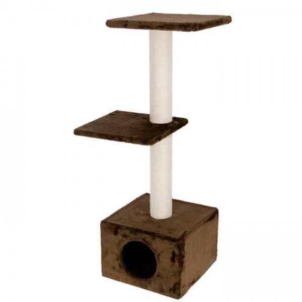 Arranhador Venus – 2 Andares com Gruta (37 × 37 × 109 cm)