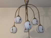 Lampa wisząca 6 żarówek.