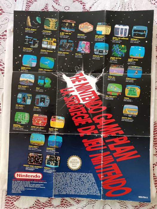 Solstice [NES, 1991] Loose With Nintendo Cover & Manual & Poster