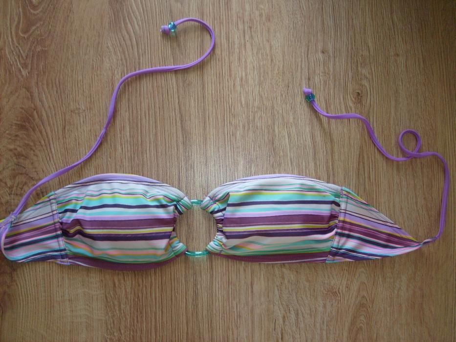 Strój kąpielowy bikini dwuczęściowy góra stanik H&M rozm. 36