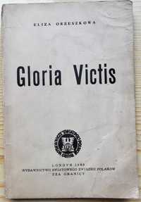 Eliza Orzeszkowa "Gloria Victis" (wydanie 1946) - stan B. DOBRY!
