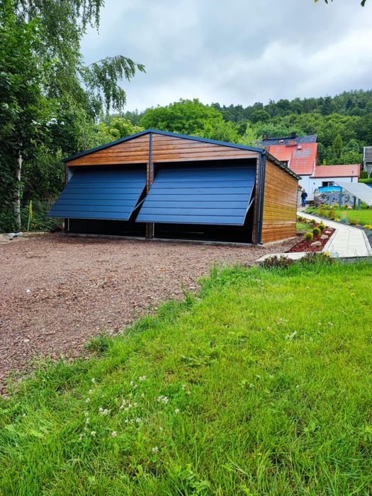 Garaż blaszany 4x6 6x5 6x5,80 6x6 7x6 8x6 9x5 9x6 - PRODUCENT Premium!