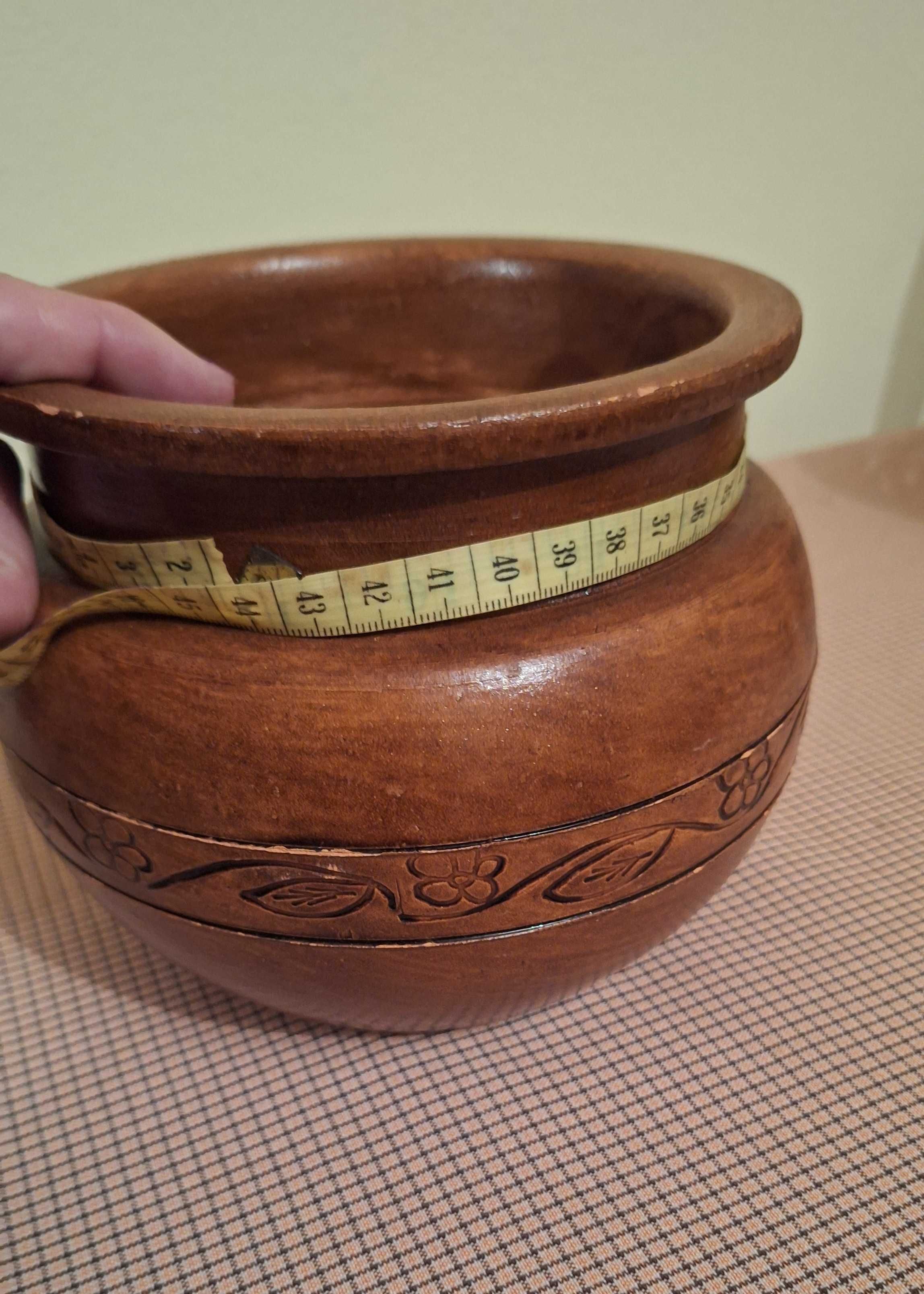 vaso em barro para decoração