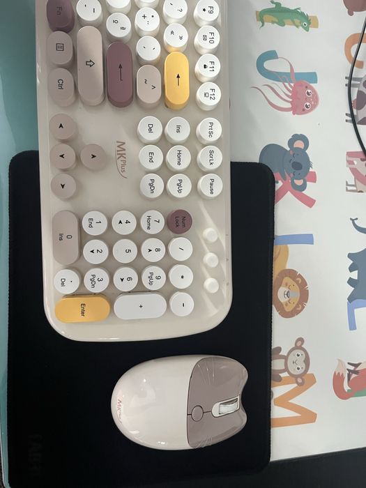 Teclado sem fios MK Plus