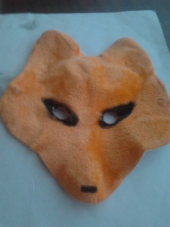Новогодняя маска   лисы