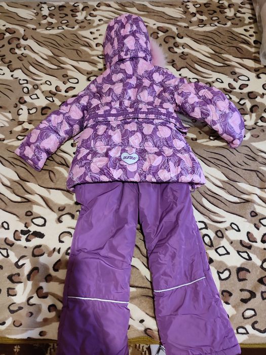Зимовий комбінезон Kiko для дівчинки 5-6 років, зріст 110-116