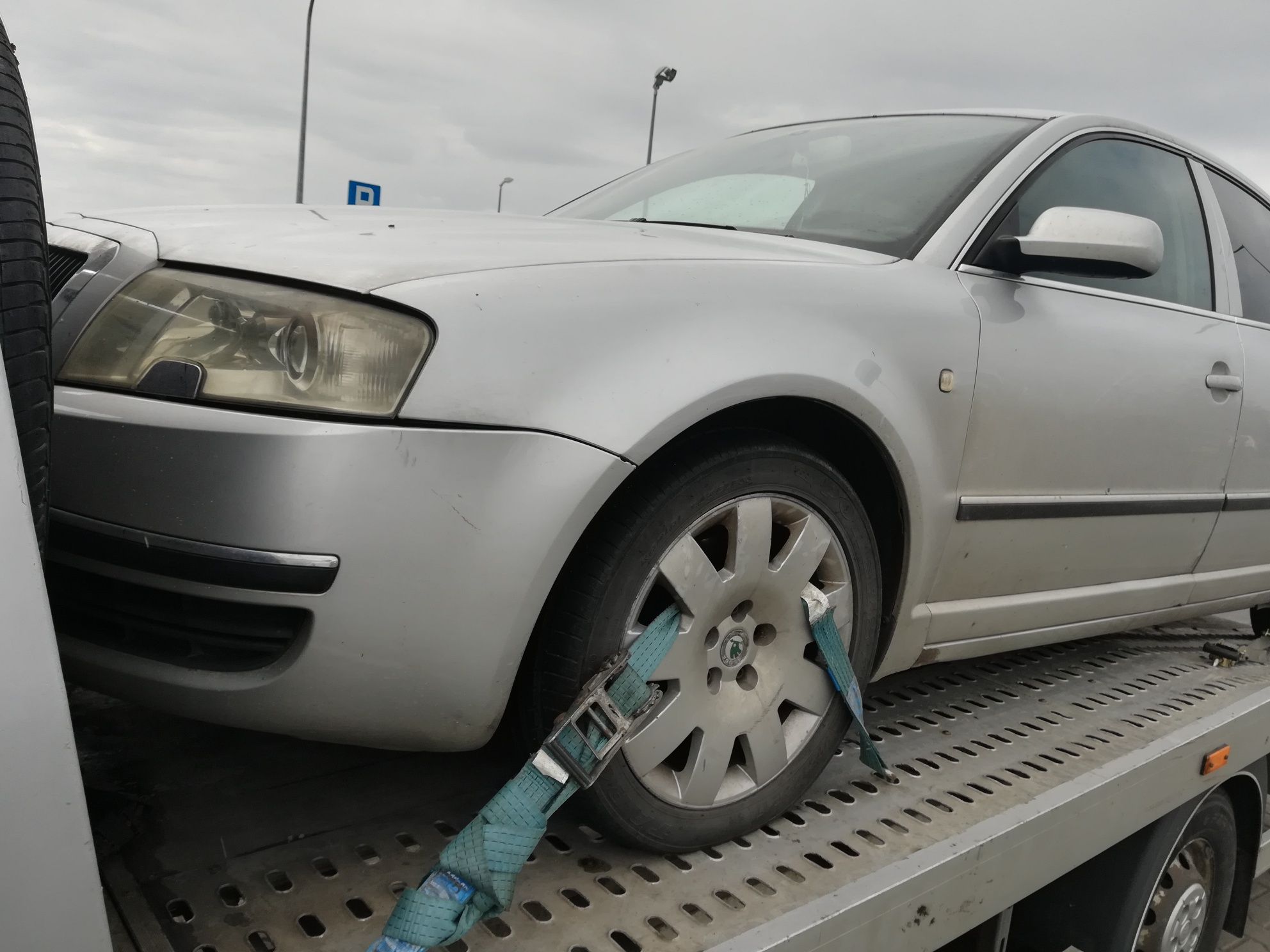 Skoda superb 1 cała na części 2.5 V6 TDI automat lakier 9102