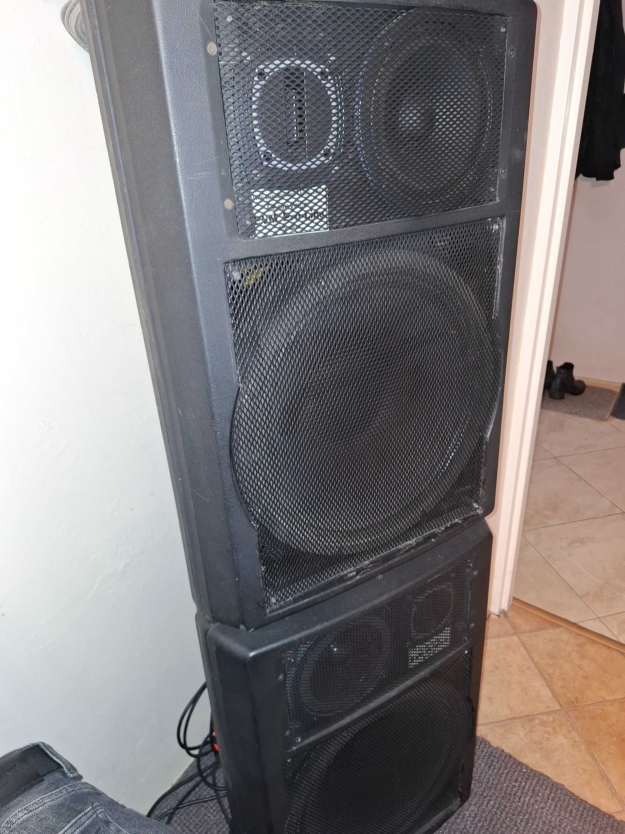 Kolumny Zeck pa15/3pl 2x800 rms