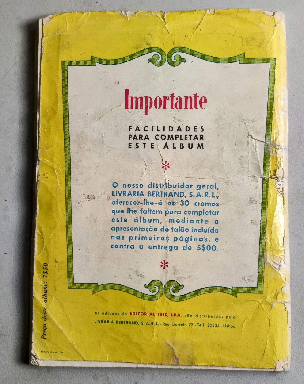 PA 4 - Caderneta Antiga Cine Foto, Estrelas de hoje e de sempre