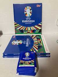 Caderneta capa dura euro 2024