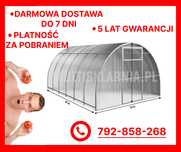 Szklarnia ogrodowa 3x4, 3x6, 3x8 poliwęglan 4 6 ze stali ocynkowanej