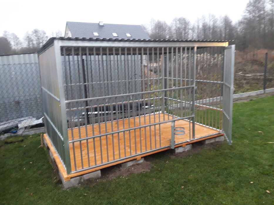 Kojec dla psa ocynkowany.  Mocny. Na wymiar. Producent