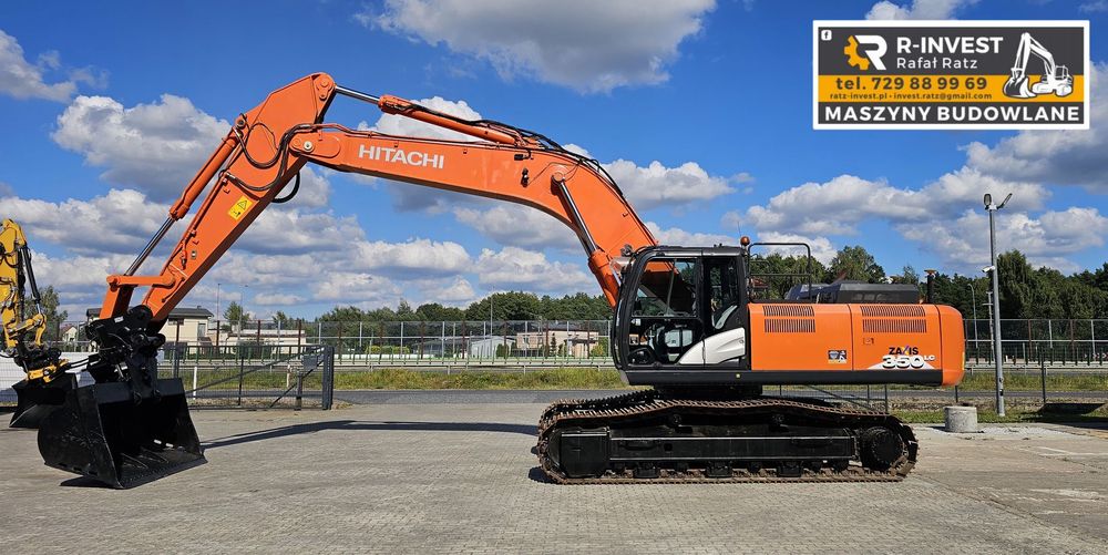 Hitachi ZX350 LC-6 LEICA 3D  Koparka gąsienicowa HITACHI ZX350 LC-6 jeden właściciel, Leica 3D