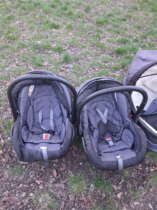 BabyActive TWINNI Wózek bliźniaczy 2w1