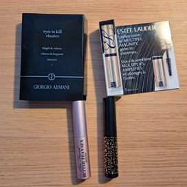 NOWE tusze do rzęs zestaw Armani Estee Lauder Tarte Too Faced maskara