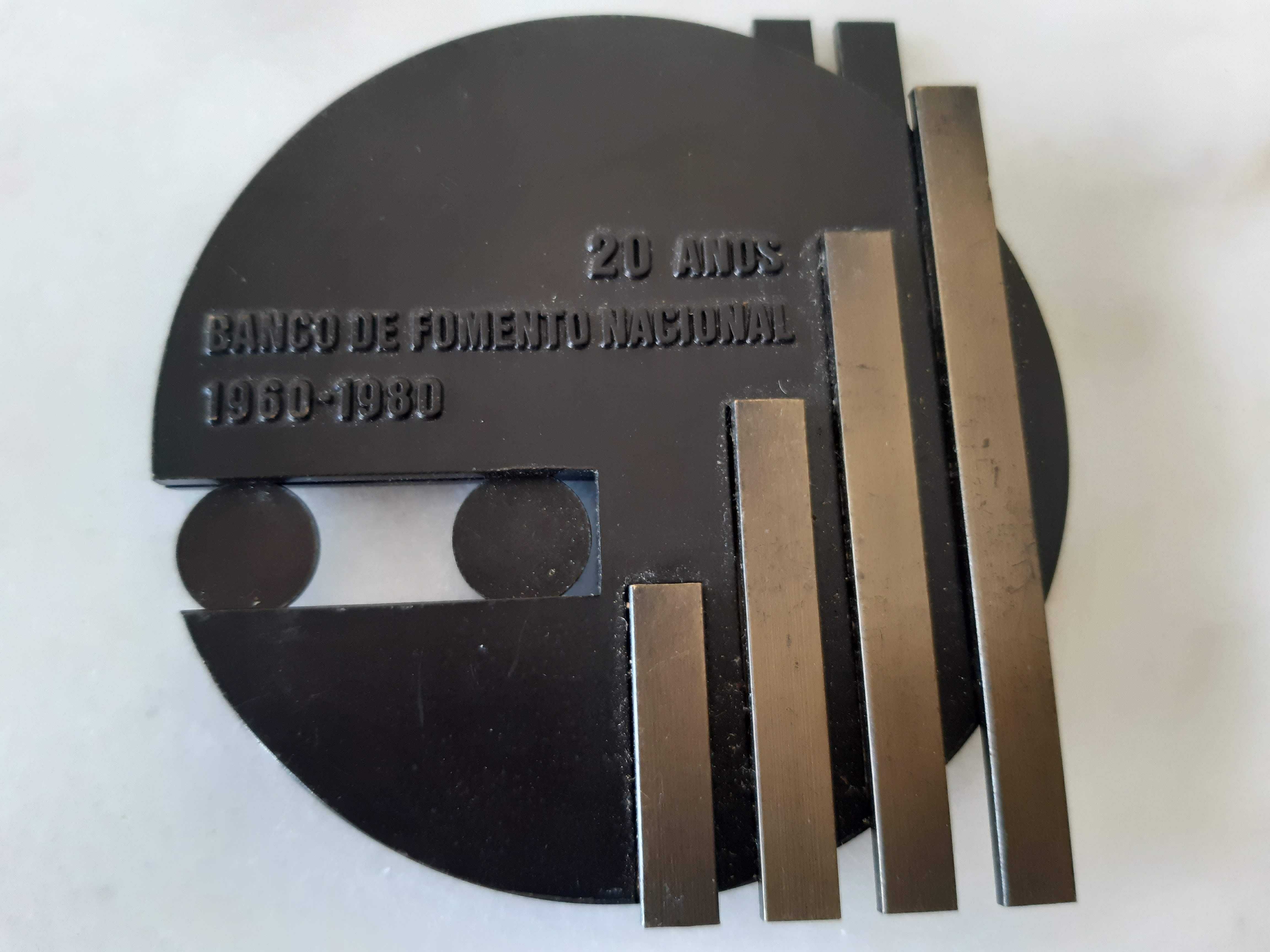 Medalha do Banco Fomento Nacional - 20 anos - 1960/1980