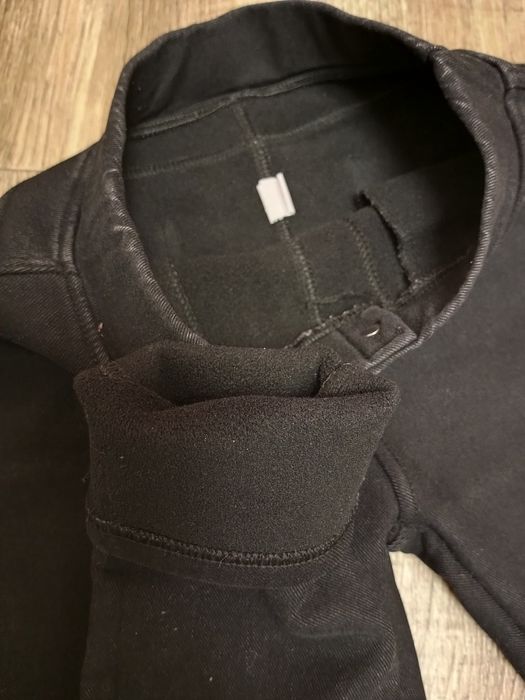 Набір: теплі джинси і кофтинка-реглан 140-146см