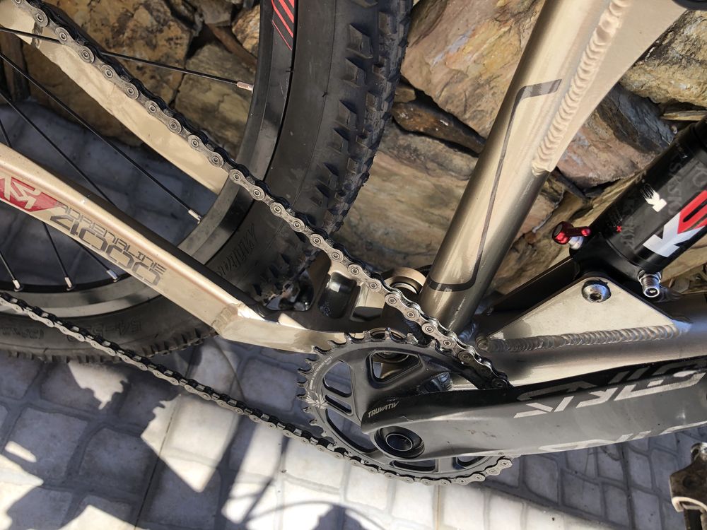 Bicicleta suspençao total tamanho M