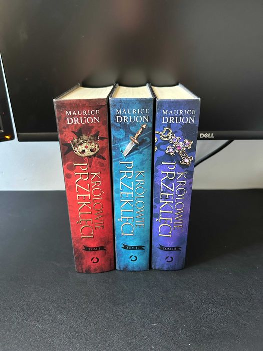 Maurice Druon Królowie Przeklęci t.1-3