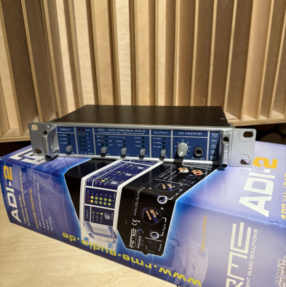 Rme Adi-2 - AD/DA konwerter audio - AES EBU S/PDIF ADAT