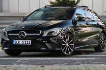 Mercedes-Benz CLA Śliczny Shooting Brake Panorama Bi Xenon LED Ambiente Bezwypadkowy