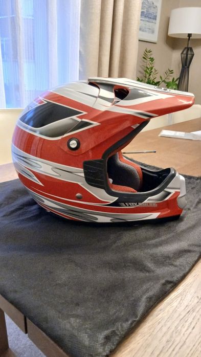 Capacete motocross vintage Fox Racing