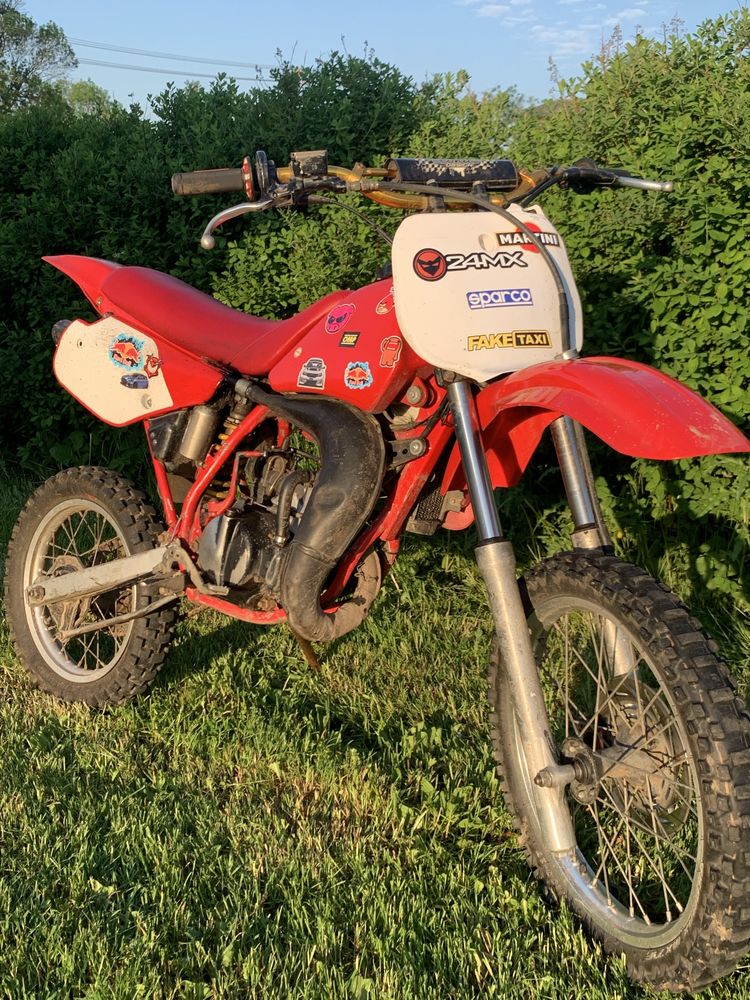 Motocykl Cross Honda CR 80R stan dobry.