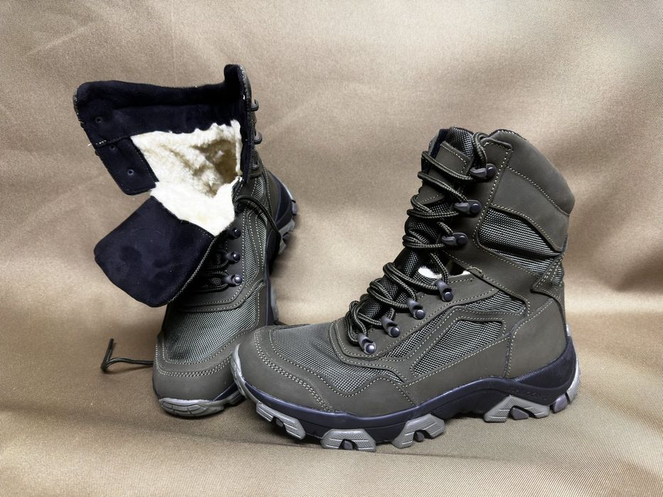 Ботинки тактичні зимові хутро штучне натуральне Gore-Tex 40-46 Розн.