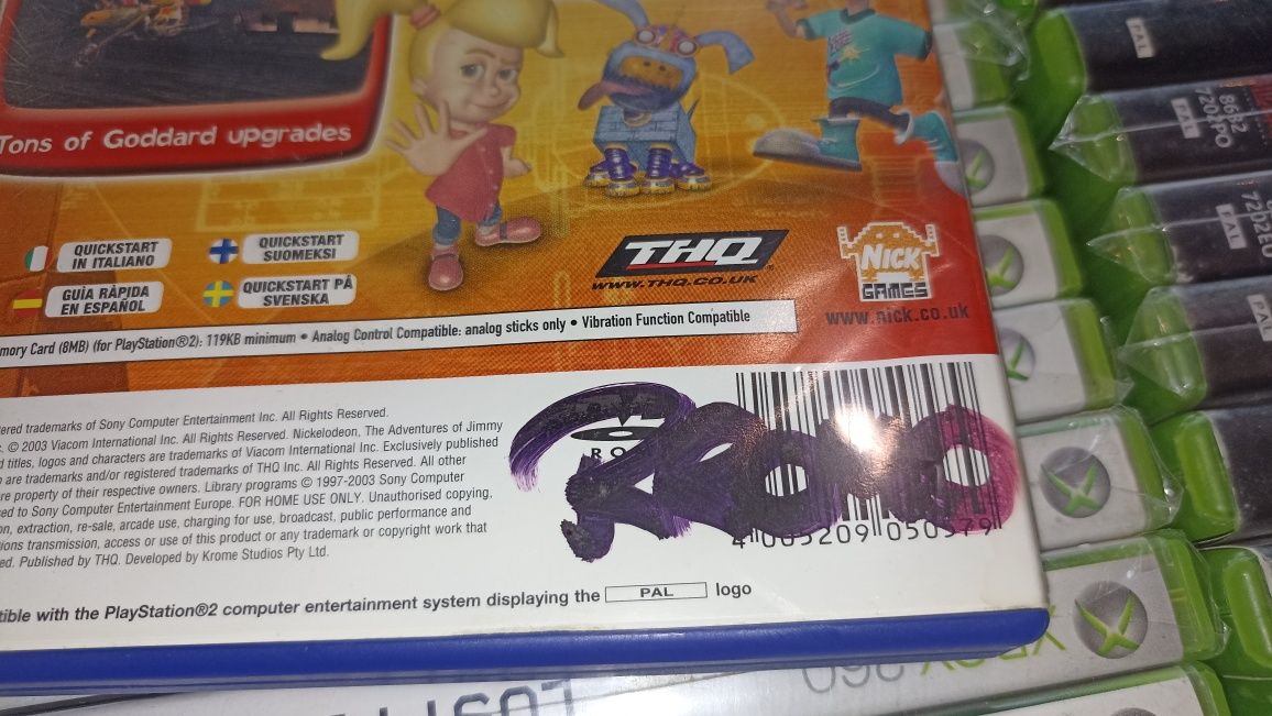 The Adventures Of Jimmy Neutron Boy Genius Jet Fusion PS2