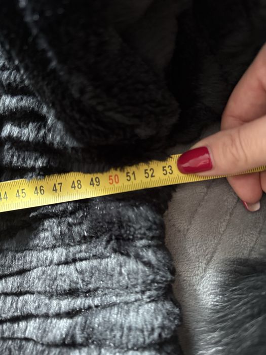 Kurtka futro z lisa i królika jakość PREMIUM M/L