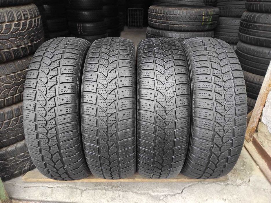 Tigar Sigura Stud 185/65r15 92T XL made in Serbia 4шт, 5,3-5,7мм, ЗИМА