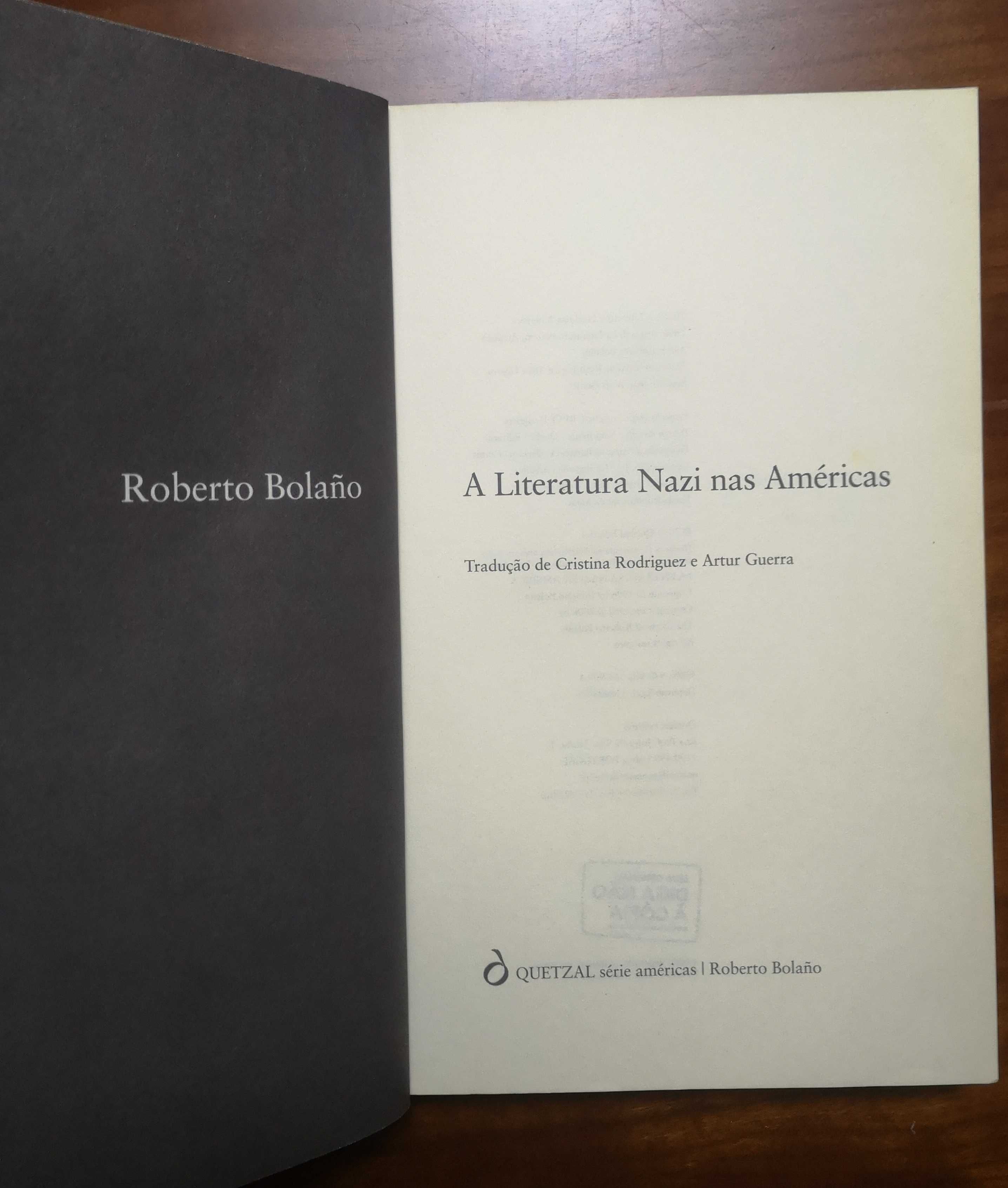 "A Literatura Nazi nas Américas" de de Roberto Bolaño