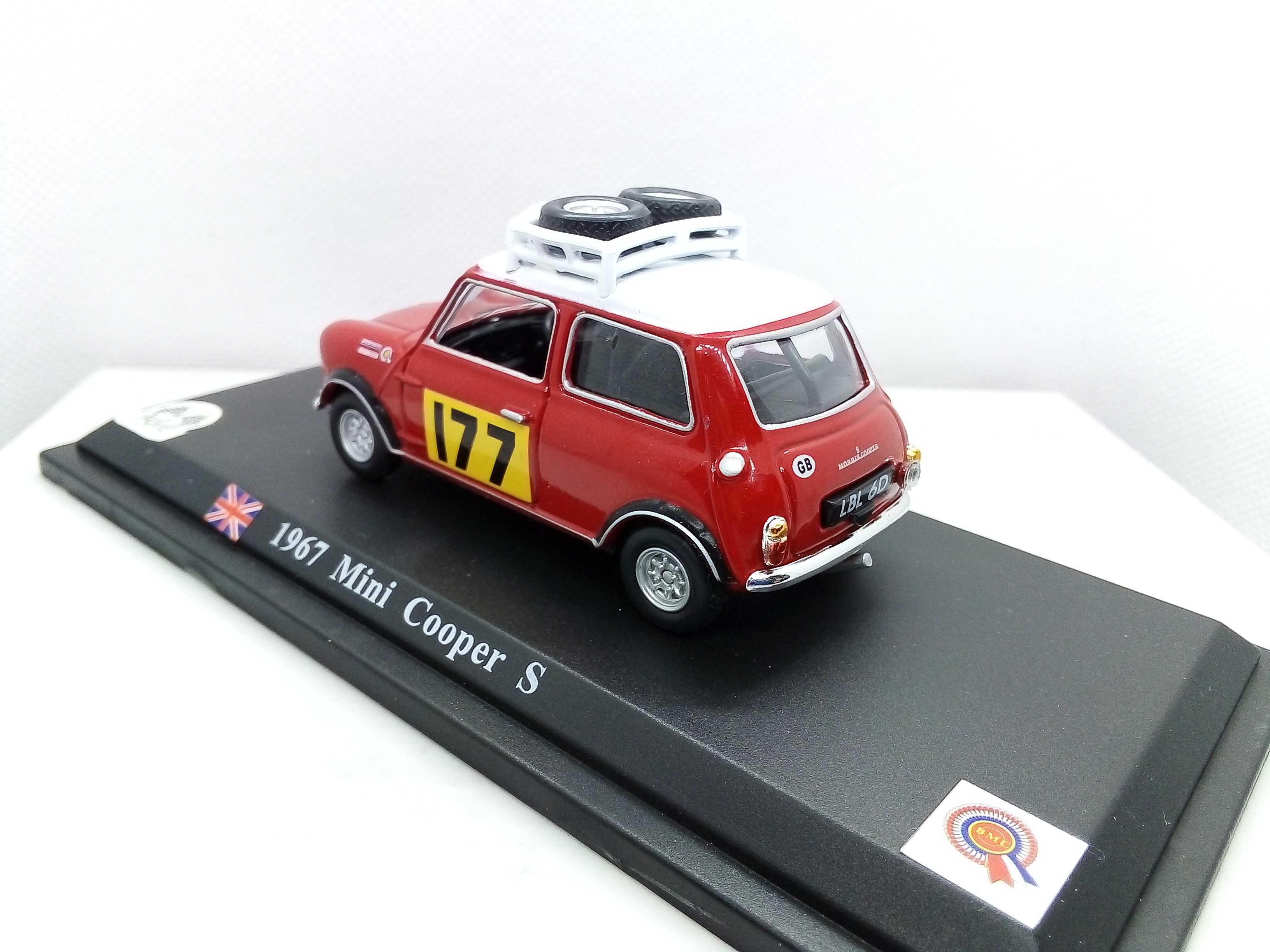 Mini Cooper S Monte Carlo 1967 - Del Prado (Z019) model w skali 1:43