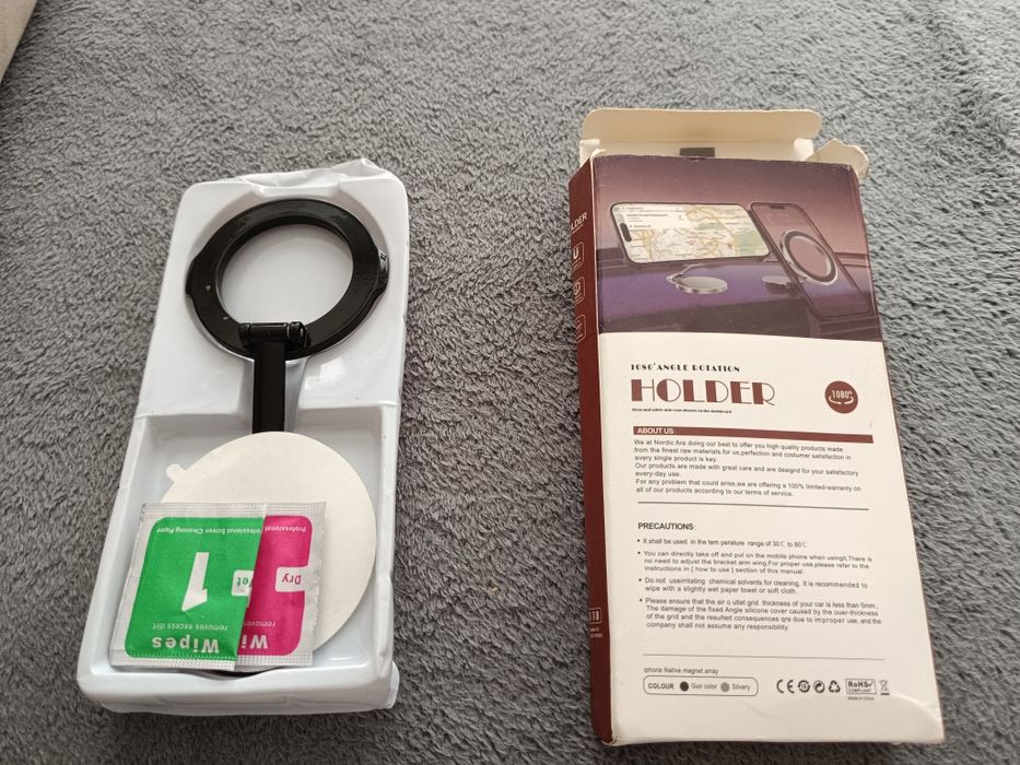 Magnetyczny uchwyt do telefonu