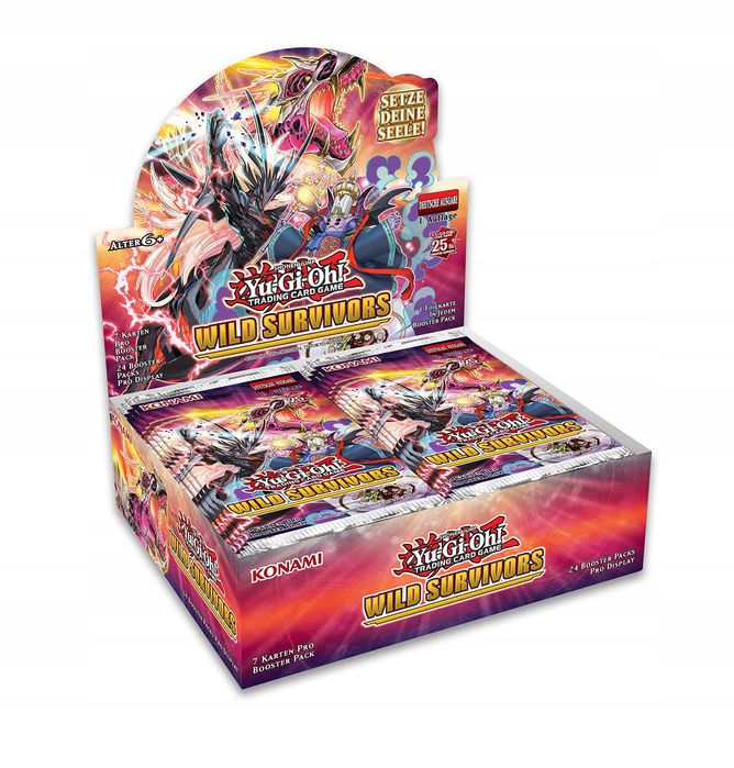 Yu-Gi-Oh! Wild Survivors Booster Display Zestaw Kart Po Polsku