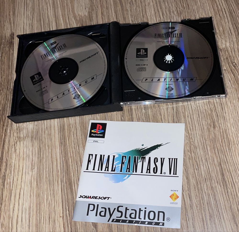 Final Fantasy VII PSX SCES-00867 Squaresoft PS1