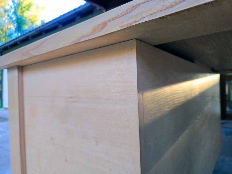 Wyspa kuchenna jesionowa 150x90cm (85cm wys)