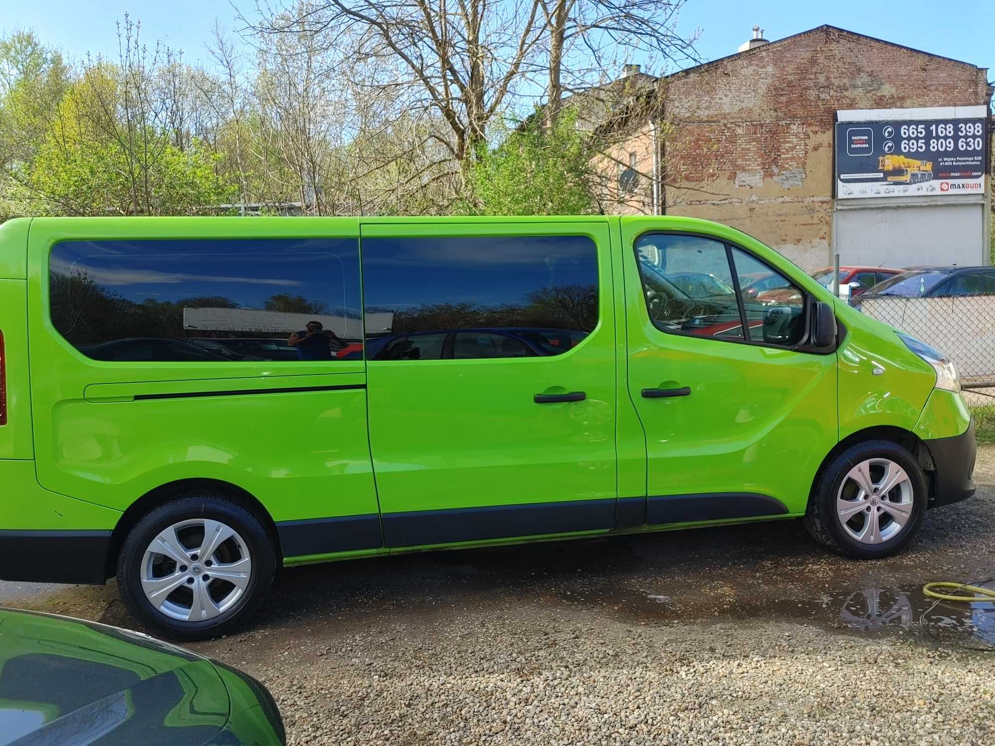 RENAULT TRAFIC 1.6 125 KM, 9 Miejsc, Super Stan, Klima, Piękny, BRUTTO