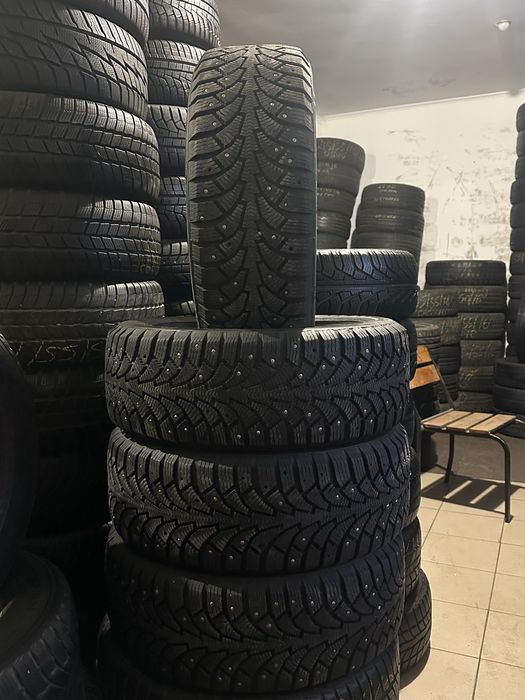 215/55/16 кама 7+мм шиповка зима 4шт по 1500грн)