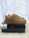 NikeButyNike_Air_Force_1_Low_SP_Supreme_Wheat ButyDamskieiMęskieR.38.5