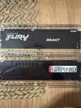 Kingston FURY 32GB (2x16GB) 6000MHz CL40 Beast Black