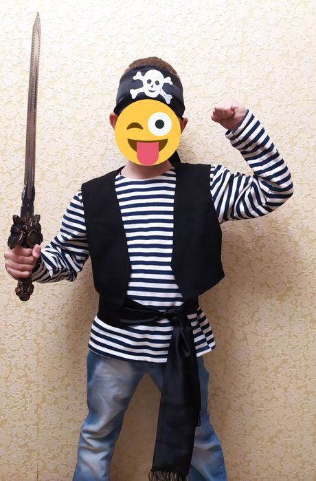 Костюм Пірата на Новий рік, Різдво, 116-122,,5-6-7р